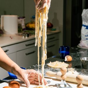 Cena como un italiano
